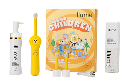 3-in-1 Illumé Kids Oral Kit - Siblings Bundle